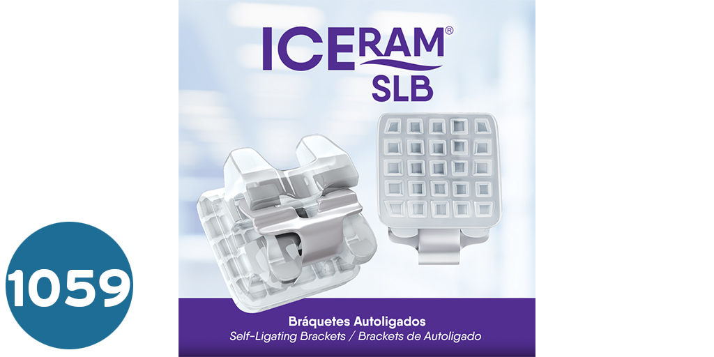 [براكت تجميلي] براكت تقويم  Iceram SLB