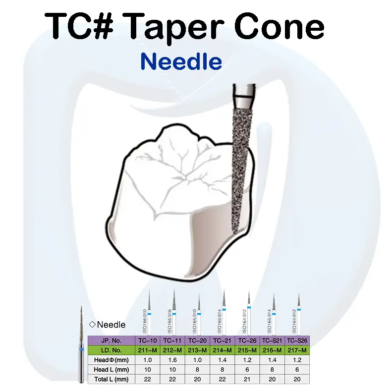 FG #TC  Tapered Cone بيرات نيدل (TC-11)