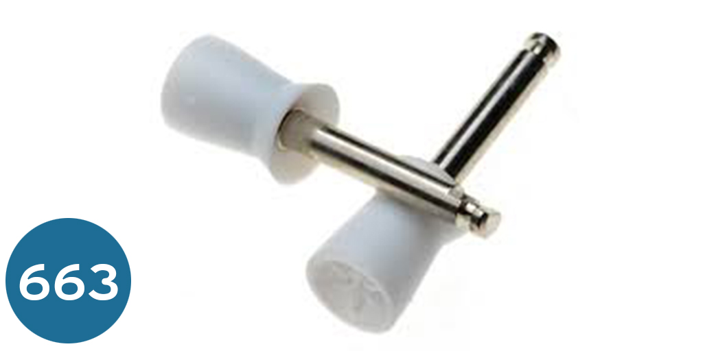 ربر كب  polishing cup (ملون)