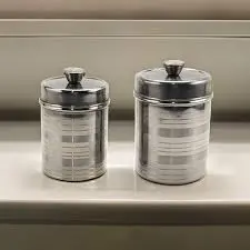 stainless steel cotton storage container