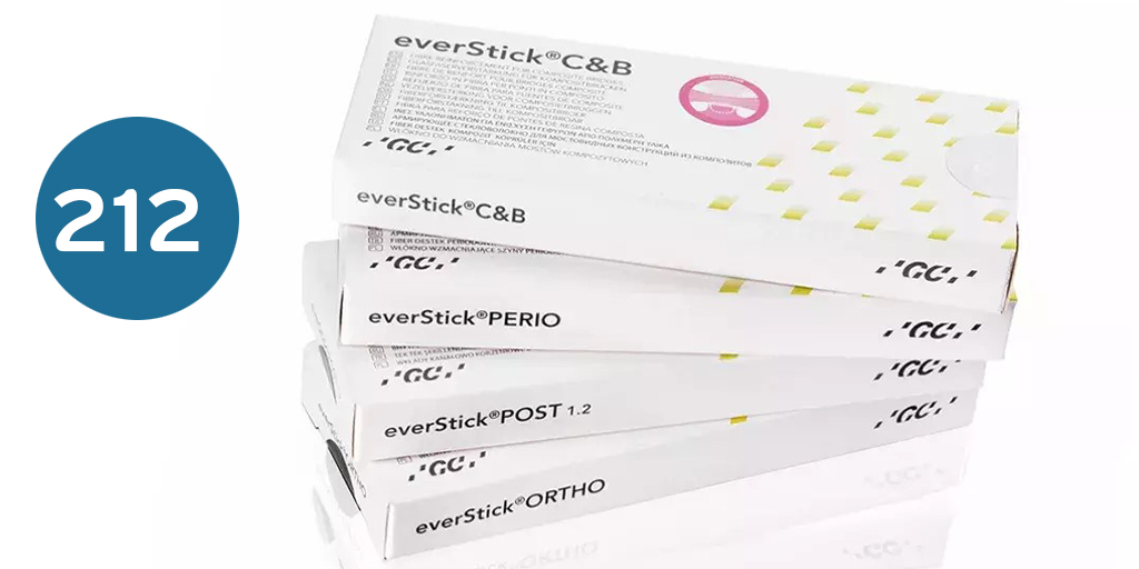 [جلاس فيبر] جي سي فايبر تثبيت الاسنان المهتزة  everStick