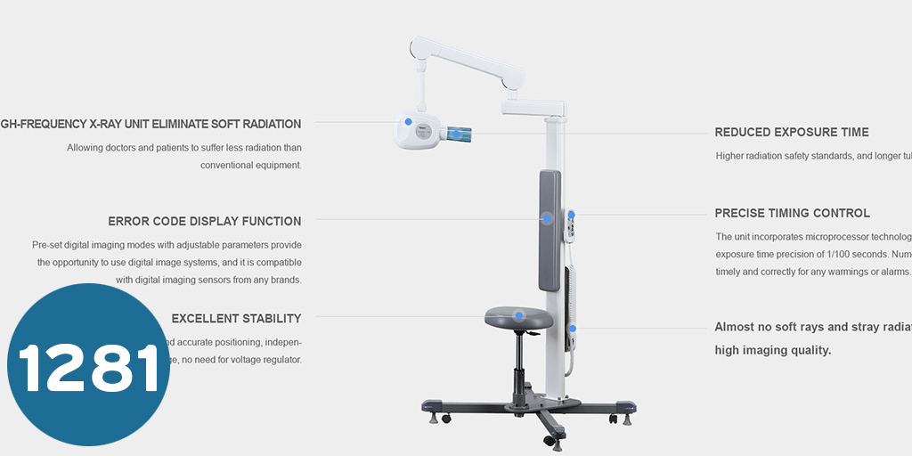 كشافة اسنان متحركة  RAY98(M)
