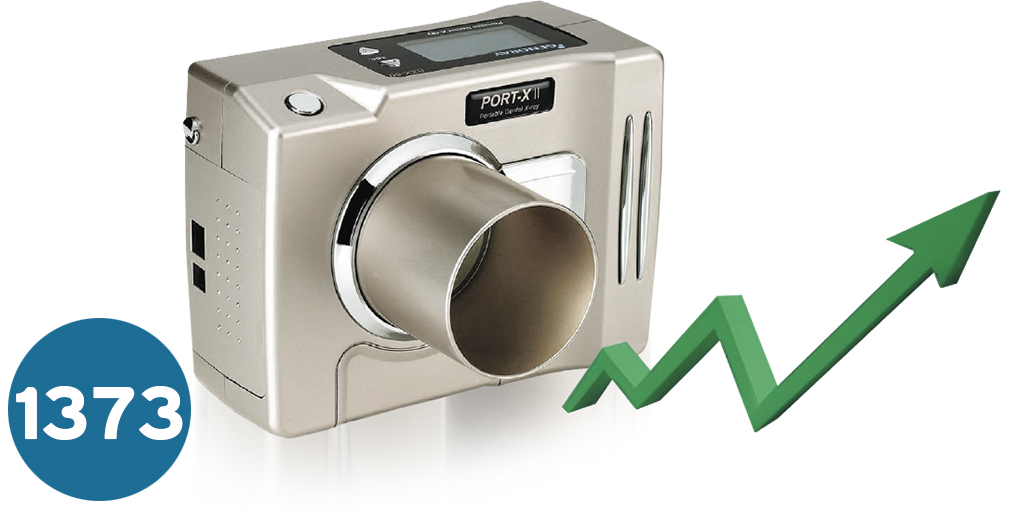 كشافة اسنان محمولة  PORT X 2