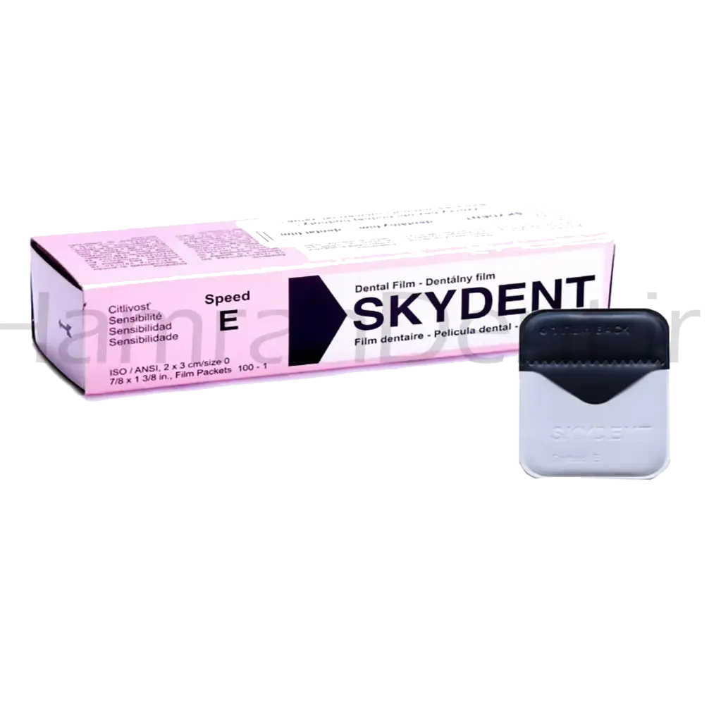 افلام تحميض  Skydent intraoral films E size