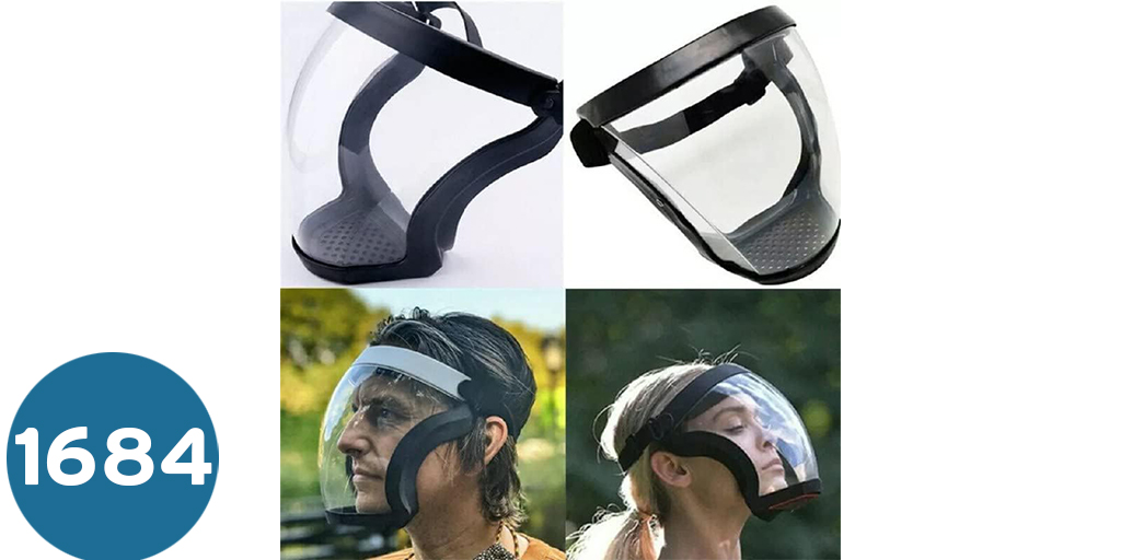 واقي وجة  Safety Clear Face Shield2