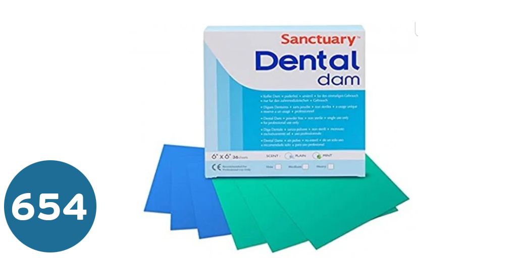 ربر دام شيت  rubber dam sheet