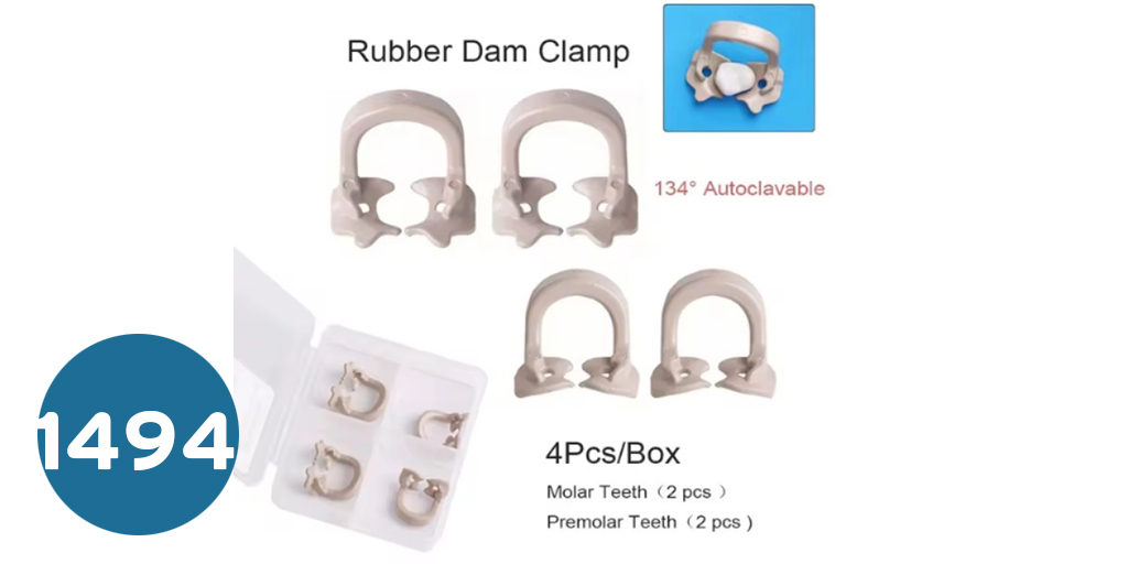   Rubber Dam Clamps Autoclavable