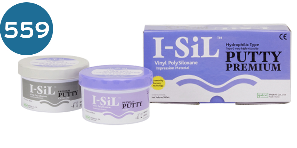 [ادشن سيليكون] Vinyl Polysiloxane Impression (A-Silicone)  I SiL Premium Putty