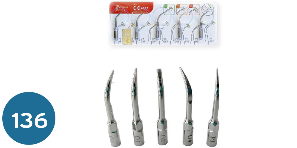 [سكلر تبس] شريط رؤوس سكلر  Ultrasonic Scaler TIPS