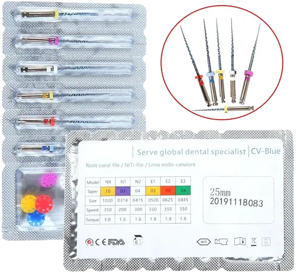 [009-0083] CICADA rotary files 4% فايلات روتاري سيكادا