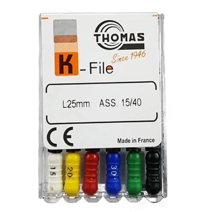 Thomas 2%K FILES SS فايلات كي ستيل يدوي