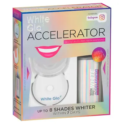 White Glo Accelerator Blue Light Teeth Whitening Kit