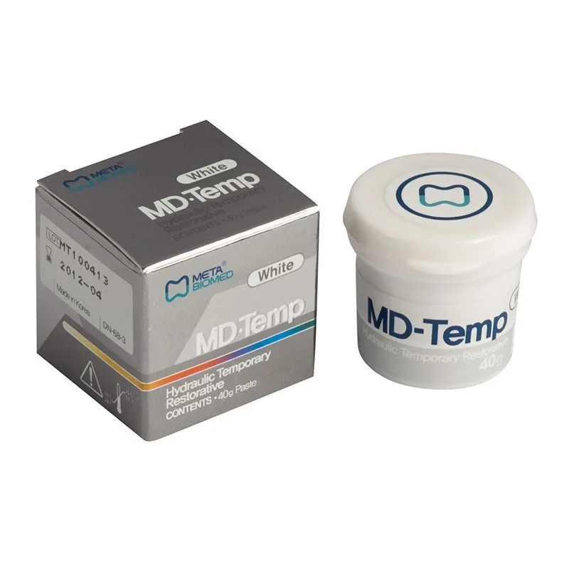 حشو مؤقت تي اف Meta Md-Temp Plus Temporary Cement (White)