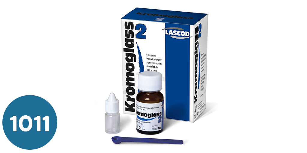 [جلاس اينومير حشو] جلاس اينومر حشو  Kromoglass2