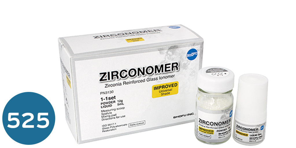 [كومبومير] جلاس اينومر مع الزركون حشو  Zirconomer Improved