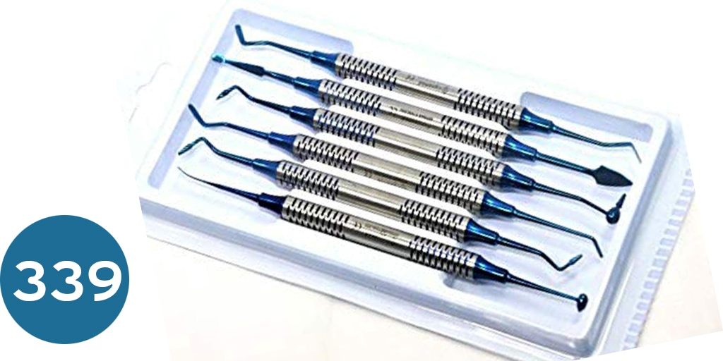 كت ادوات كمبوزيت ملون  Composite Filling Instrument (Set of 6)