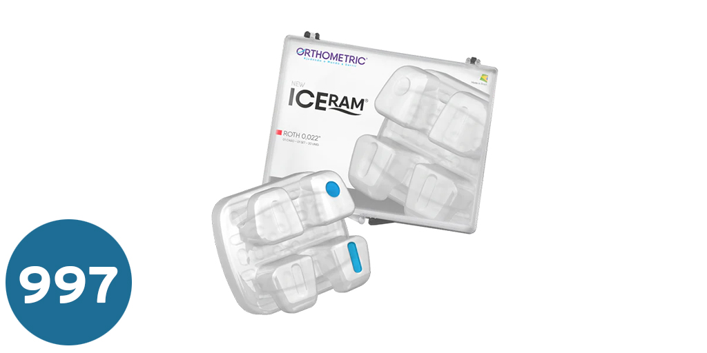 [براكت تجميلي] براكت تقويم  Iceram