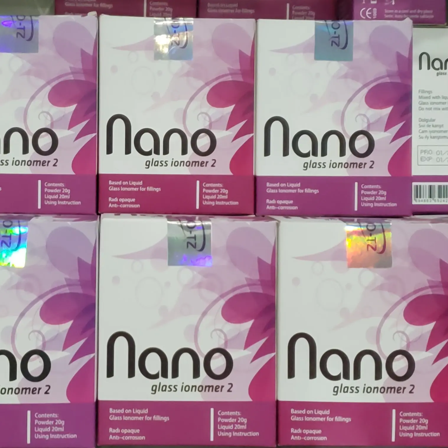 جلاس إينومر سمنت  Nano glass ionomer 2