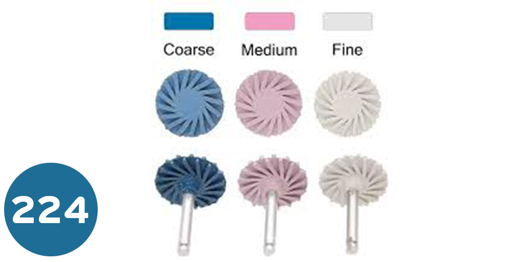 [بيرات تلميع مروحة] سبيرال رول  polishing bur