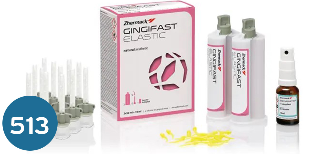 [ادشن سيليكون] جينجي فاست إيلاستك  Gingifast