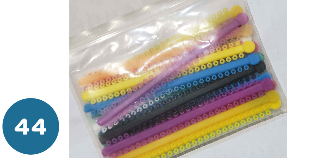 [او تاي] ربلات تقويم مفتاح  ربلات اصابع عبوة 40