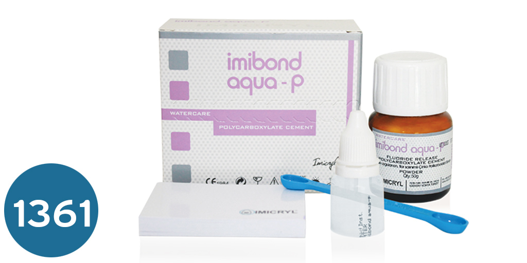 [زنك بوليكربوكسيلات سمنت] زنك بولي كربوكسيلات سمنت مائي  Imibond Aqua P