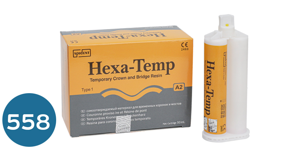 [سمنت مؤقت] سمنت تثبيت مؤقت  Hexa Temp EsTemp