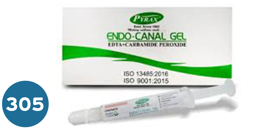 ايديتا جل  endo canal gel edta