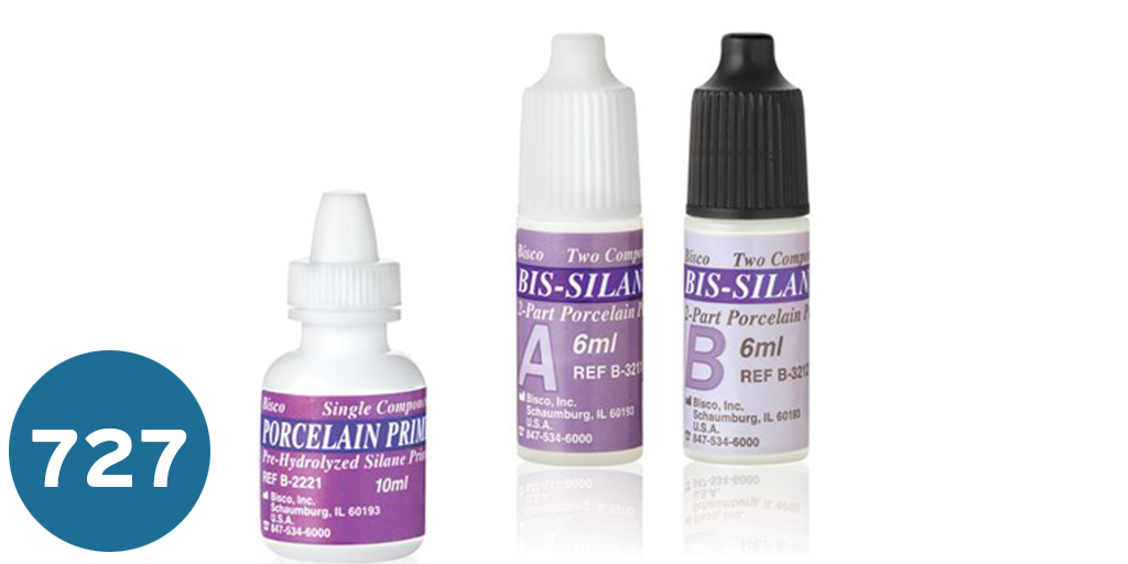 [جلاس اينومر سمنت] لتعزيز الالتصاق بين البورسلين والريزن  Bis Silane