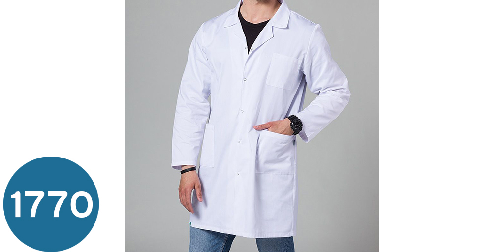 لابكوت رجالي  classic lab coat