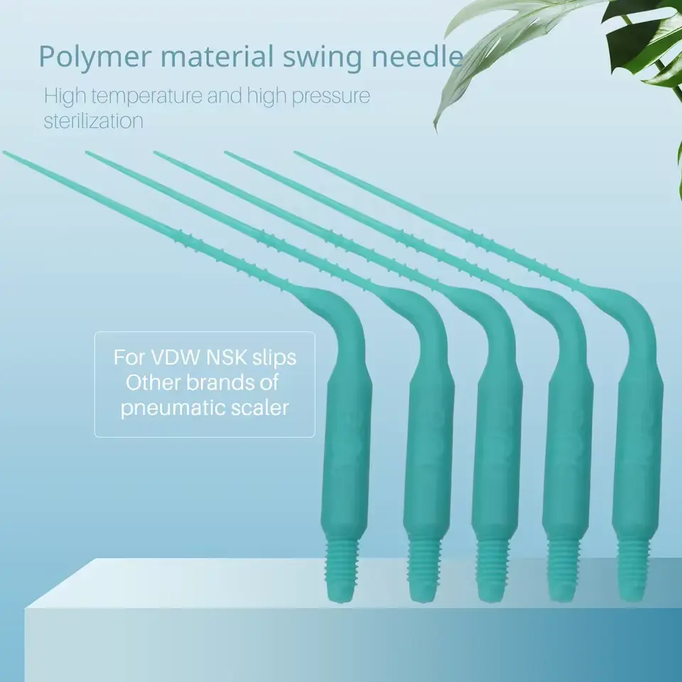 [اريجيشن نيدل] نيدل اريجيشن  10Pcs Dental Plastic Sonic Powered Endo Irrigation Tips