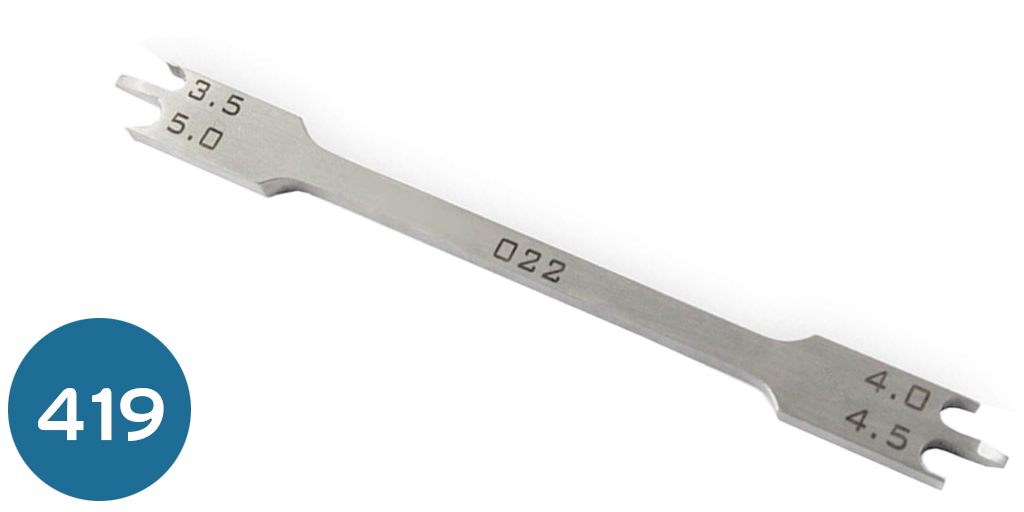 مسطرة براكت  Positioning Gauge Height