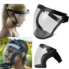 [واقي وجه] واقي وجة  Safety Clear Face Shield2
