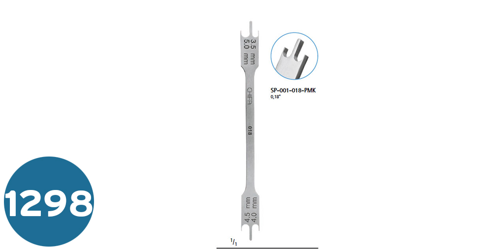 [أدوات تقويم] مسطرة براكت  SP-001-018-PMK-Placement Bracket