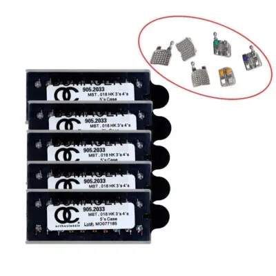 [ميتال براكت] براكت تقويم اسود  Bracket Mini Metal Braces Roth (ROTH)