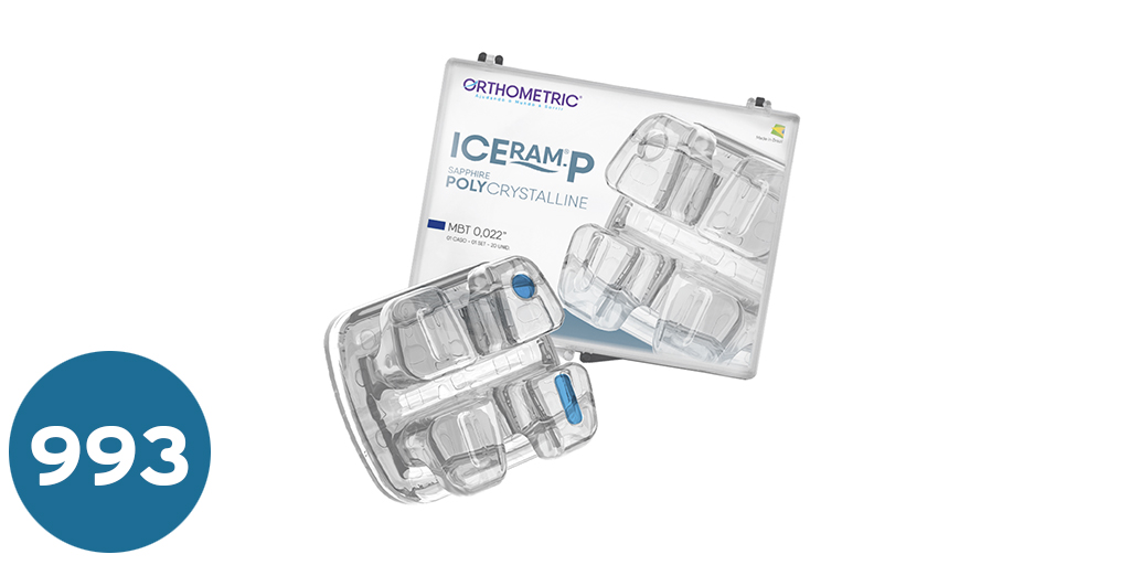 [براكت تجميلي] براكت تقويم  Iceram P