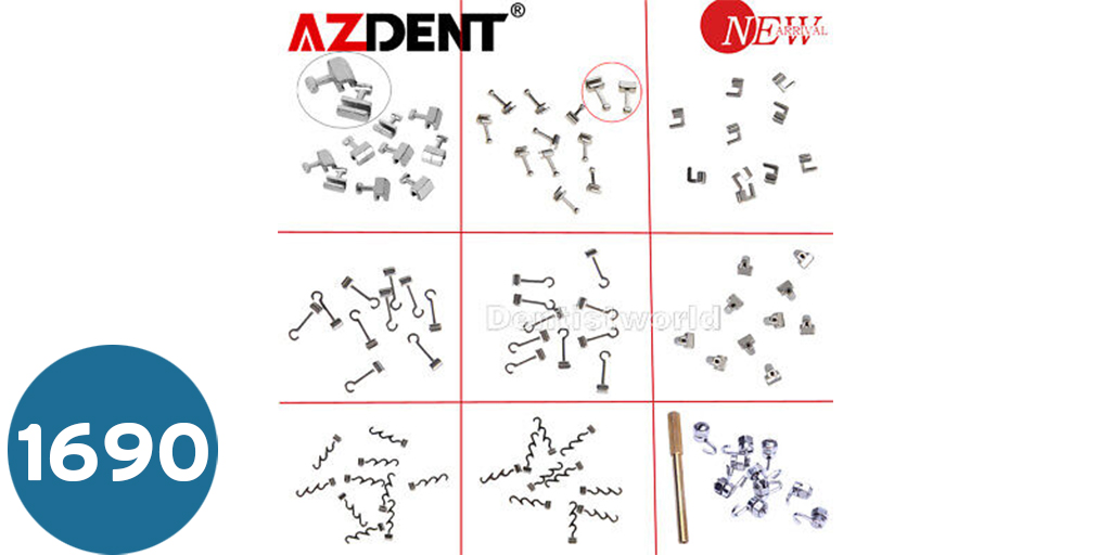 [بكل تيوب باند هوك] هوك تقويم  Orthodontic Crimpable Hooks