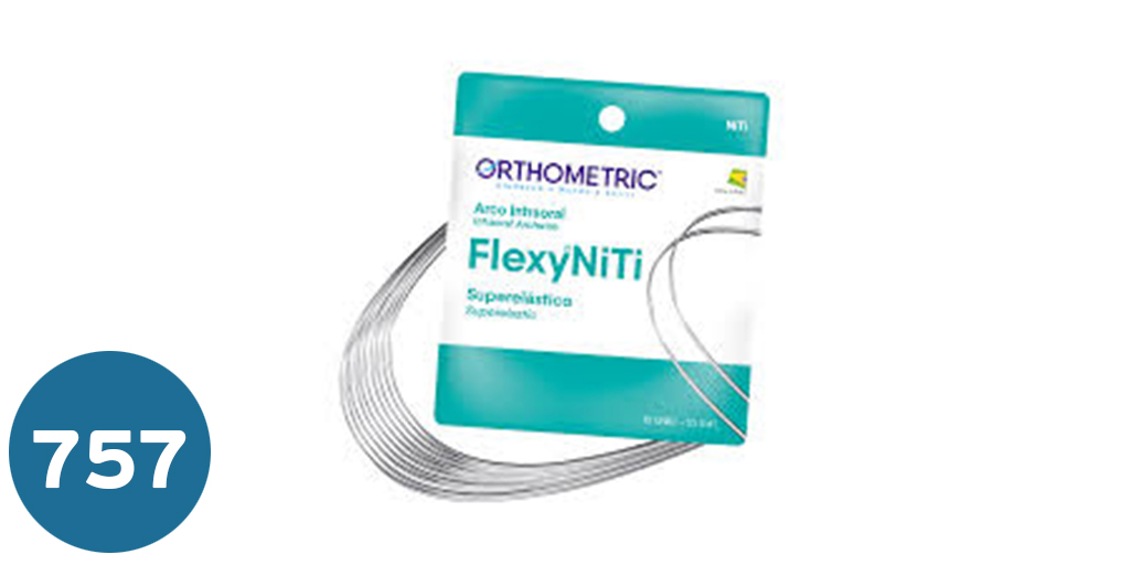 [اسلاك نيكل راوند] اسلاك تقويم نيكل تيتانيوم  Flexy NiTi Super Elastic Archwires