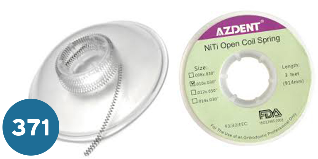 اوبن اسبرنج نيكل  Niti Open Coil spring