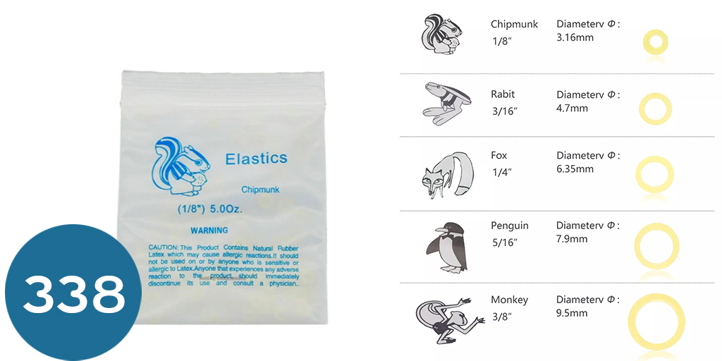 [ELASTIC01] ربلات انتراورال ايلاستك (Chipmunk 3.5oz)