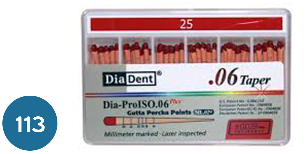 [003-0008] جتابيركا روتاري تيبر6  DIADENT 6%  (0.06 25)