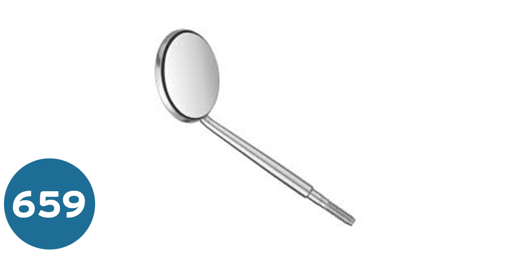 [008-0009] مرايات  dental mirror head (4.5)