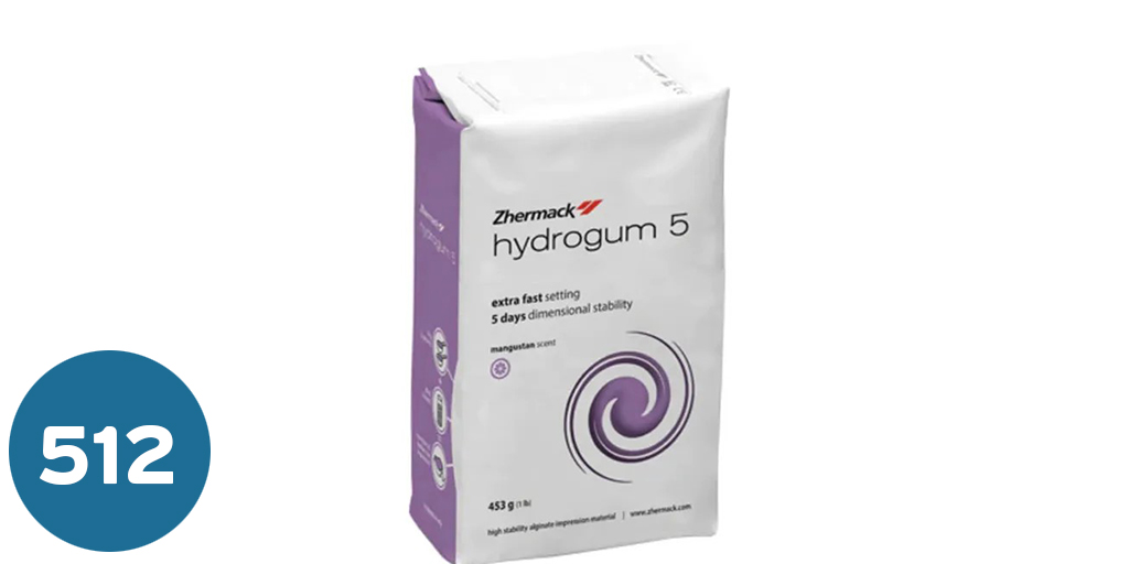 [004-0017] Zhermack Hydrogum 5 Alginate Impression Powder - 453g