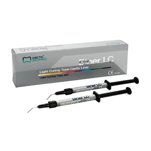 [ديكال لينر] كالسيوم هيدروكسايد  كافتي لينر   Meta Biner Lc Light Curing Cavity Liner
