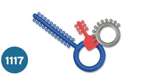 [باورتشن] باورتشن  Colored Ligatures Elastomerics