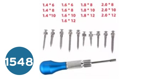 [زرعات تقويم]   Mini Screw Titanium Self Drilling