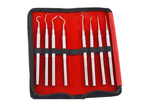 [بريو كيوريتيج] Gdc Supra Gingival Scalers S/8 Instruments Kit ادوات بريو كت