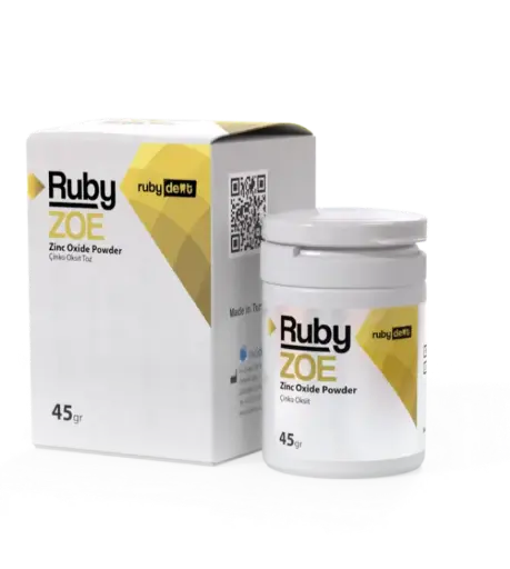 [سيلر] İnci Dental ruby zinc oxide powder 100g زنك اوكسايد بودر