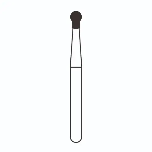 [بيرات دايموند] بيرات تيبر راوند Ball Collar FG Diamond Burs BC